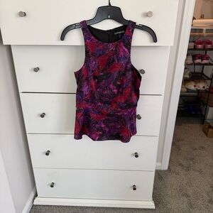 Express Vibrant Purple and Pink Top